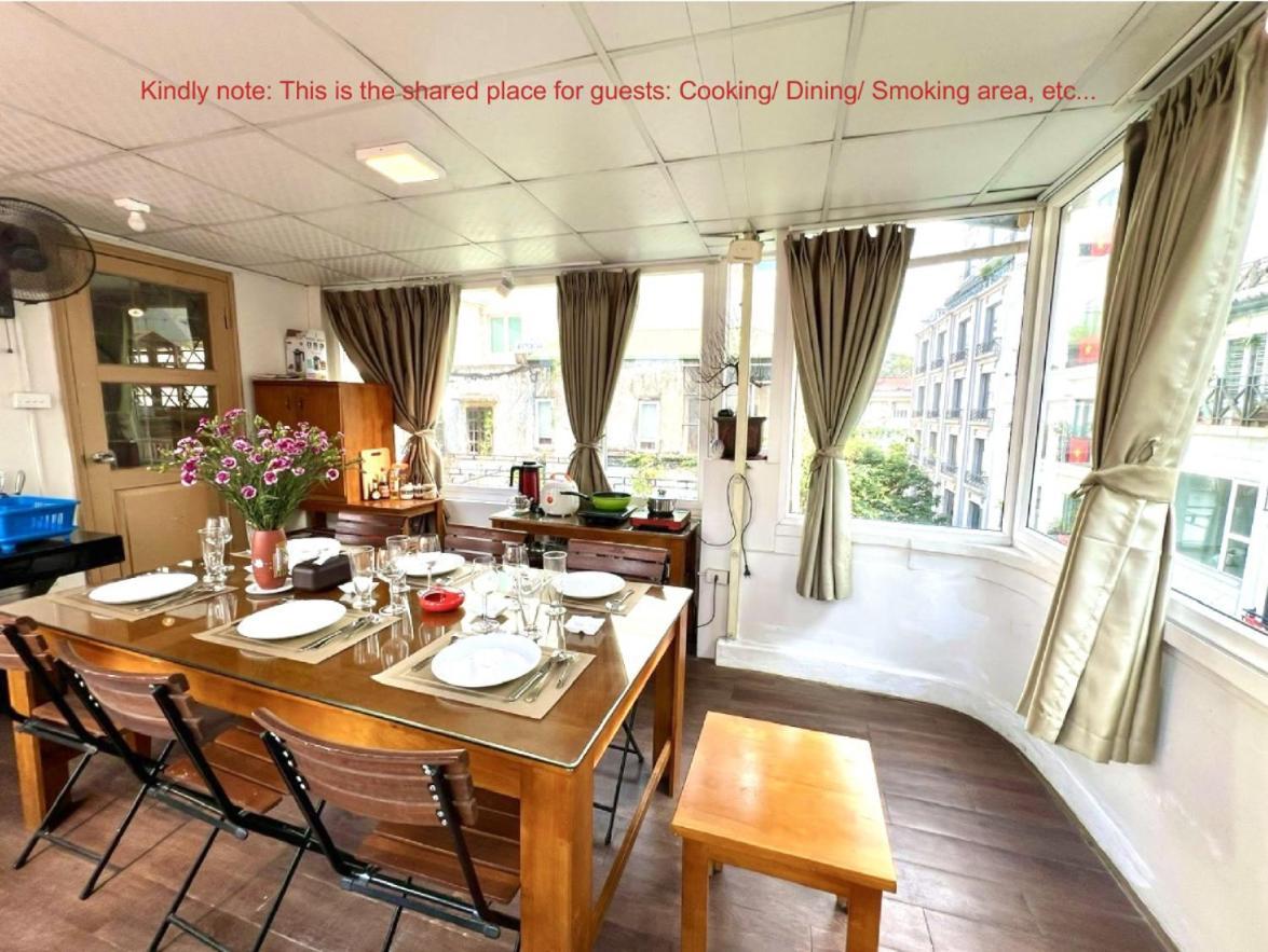 Nice Room Located Right Next To The Old Quarter Can Phong Nhieu Anh Sang Tai Ngay Gan Pho Di Bo Ho Guom Ханой Экстерьер фото
